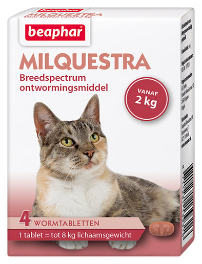 BEAPHAR MILQ KAT 2-12KG 4 TABL