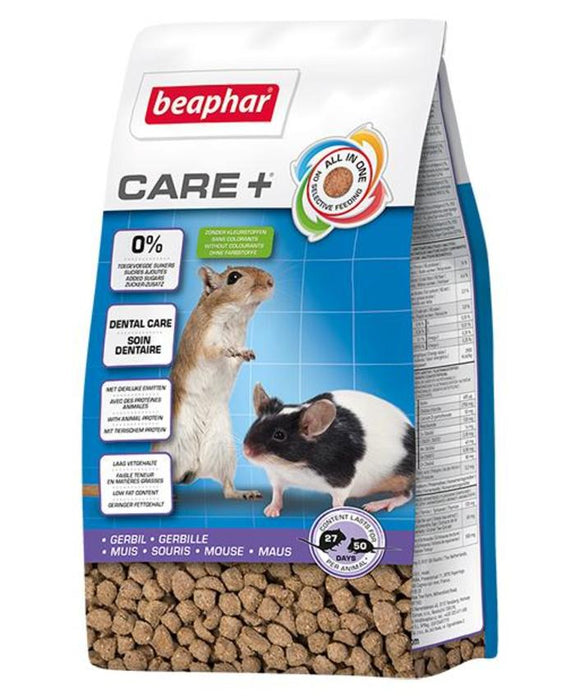 BEAPHAR CARE+ GERBIL/MUIS 250 GR