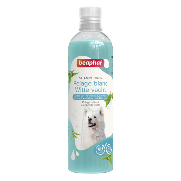 BEAPHAR SHAMPOO WITTE VACHT HOND 250 ML