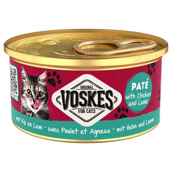 VOSKES PATÉ KIP&LAM 85 GR