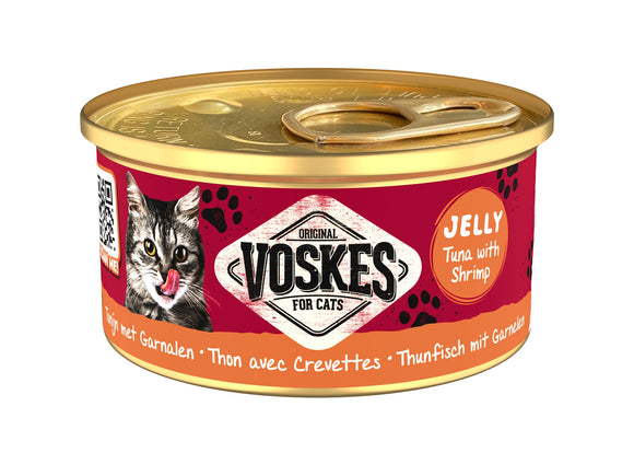 VOSKES GELEI TONIJN&GARNALEN 85 GR