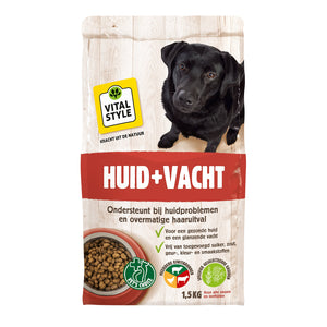 VITALSTYLE HOND HUID&VACHT 1.5 KG