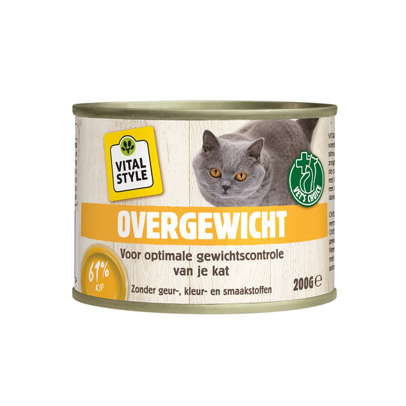 VITALSTYLE KAT BLIK OVERGEWICHT 200 GR