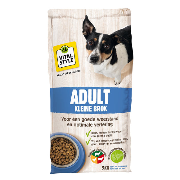 VITALSTYLE HOND ADULT KL BROK 5 KG