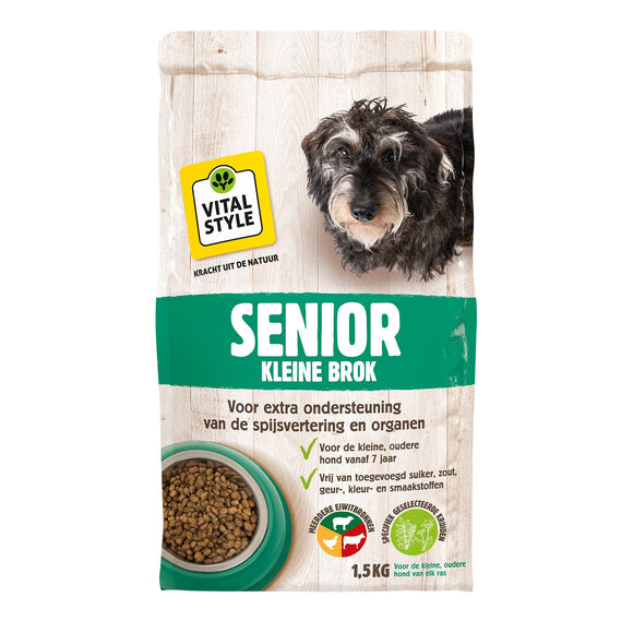 VITALSTYLE HOND SENIOR KL BROK 1.5 KG