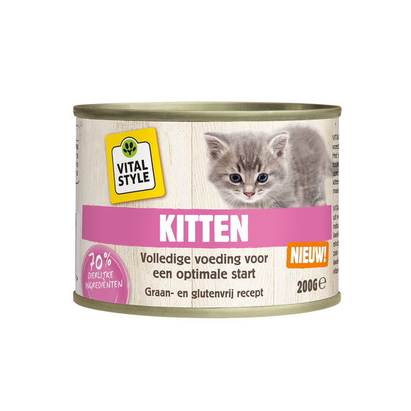 VITALSTYLE KAT BLIK KITTEN 200 GR