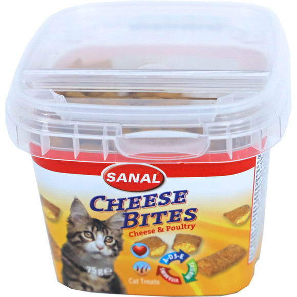 SANAL KAT BITES CHEESE CUP 75 GR