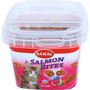 SANAL KAT BITES SALMON CUP 75 GR