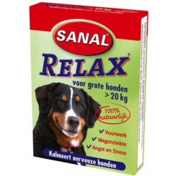 SANAL RELAX KALMRNGSTBLT <20 KG 15 TABL