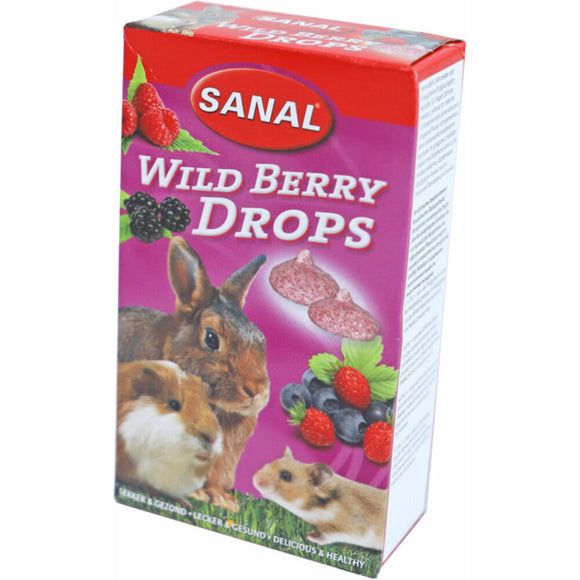 SANAL KNAAGDIER DROPS WILDBERRY 45 GR