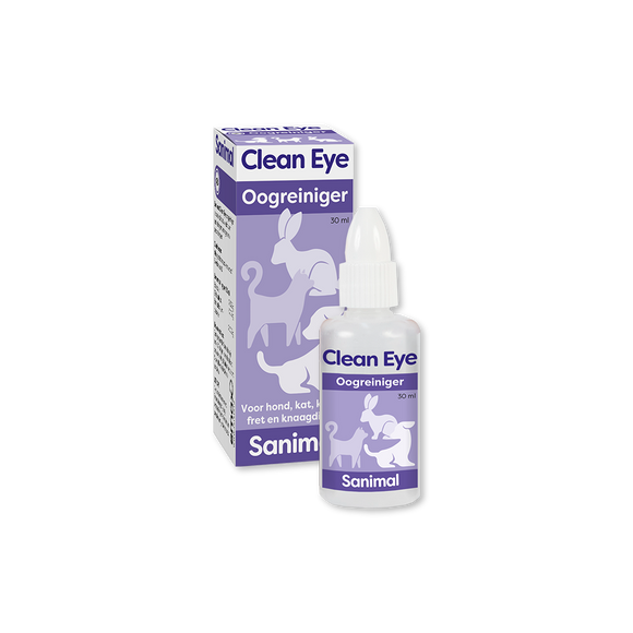 SANIMAL CLEAN EYE OOGREINIGER 30 ML