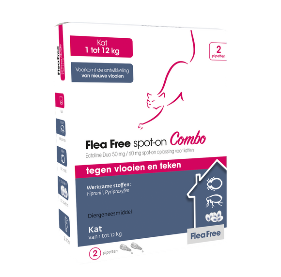 FFREE SPOT-ON COMBO KAT 1-12KG 2 PIP