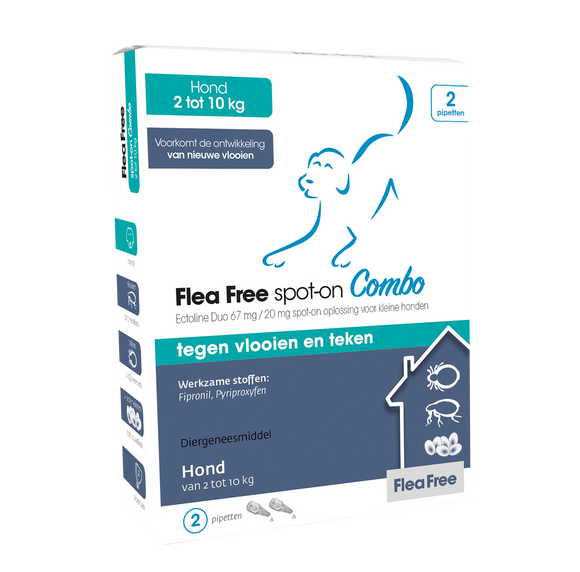 FFREE SPOT-ON COMBO HOND 2-10KG 2 PIP