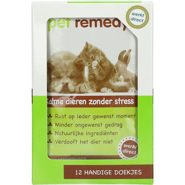 PET REMEDY KALMERENDE DOEKJES 12 ST