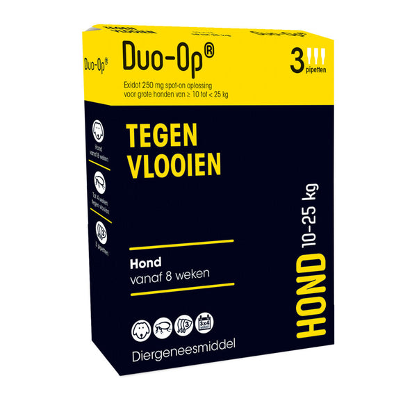 DUO OP 250MG HOND 10-25 KG 3 PIP