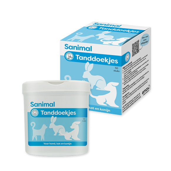 SANIMAL TANDDOEKJES 50 ST