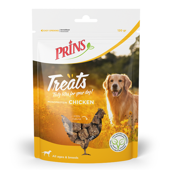 PRINS TREATS DOG CHICKEN 120 GR