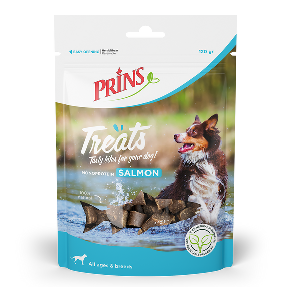 PRINS TREATS DOG SALMON 120 GR