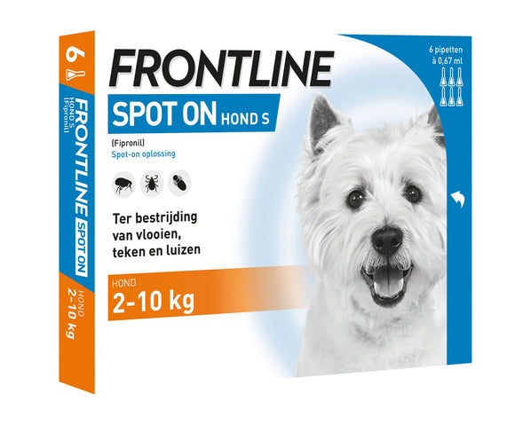 FRONTL SPOT-ON HD S 2-10KG 6 PIP