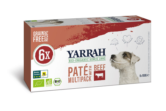 YARRAH BIO DG AL PT GV BEEF MP 6x150 GR