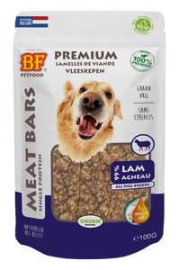 BIOFOOD MEAT BARS LAM 100 GR