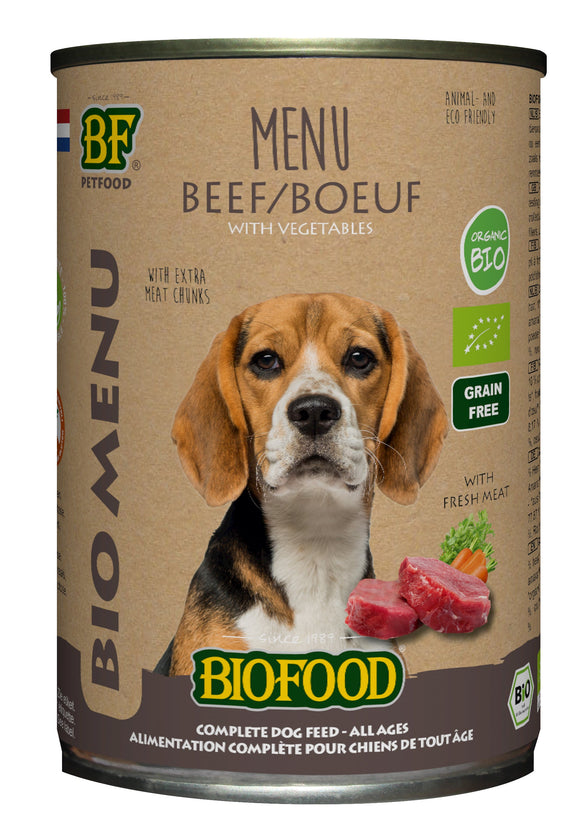 BIOFOOD ORGANIC RUND MENU  400 GR