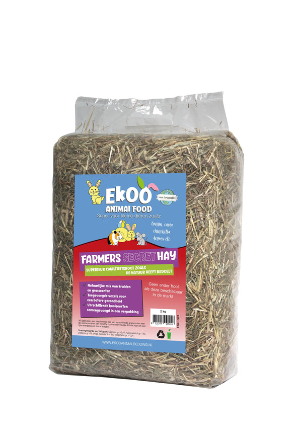 EKOO FARMERS SECRET HAY  2 KG