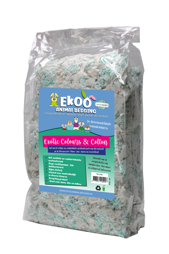 EKOO EXOTIC COLOURS&COTTON 10 LTR