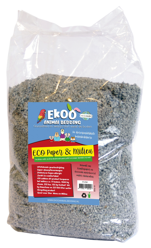 EKOO ECO PAPER&MILIEU 8 LTR