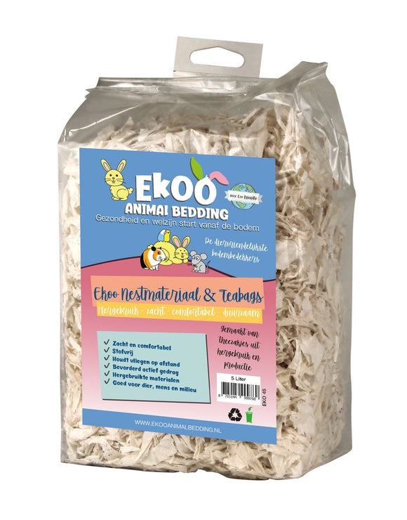 EKOO NESTMATERIAAL&TEABAGS 5 LTR