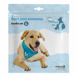 COOLPETS COOLING BANDANA 60X60 L