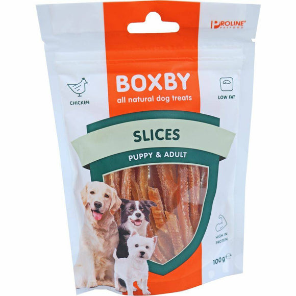 PROLINE BOXBY DOG SLICES 100 GR