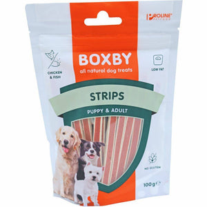 PROLINE BOXBY DOG STRIPS 100 GR