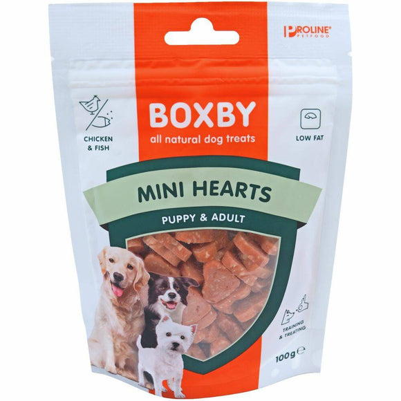 PROLINE BOXBY MINI HEARTS 100 GR