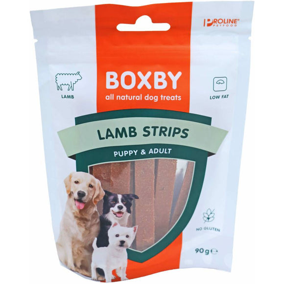 PROLINE BOXBY LAMBSTRIPS 90 GR