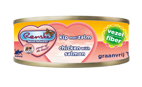 RENSKE VERS KAT VEZEL KIP/ZALM 70 GR