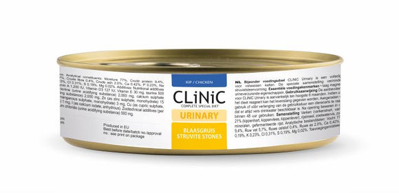 CLINIC CAT URINARY CHICKEN 100 GR