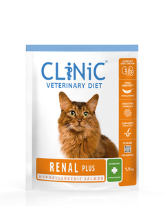 CLINIC CAT RENAL PLUS SALMON 1.5 KG