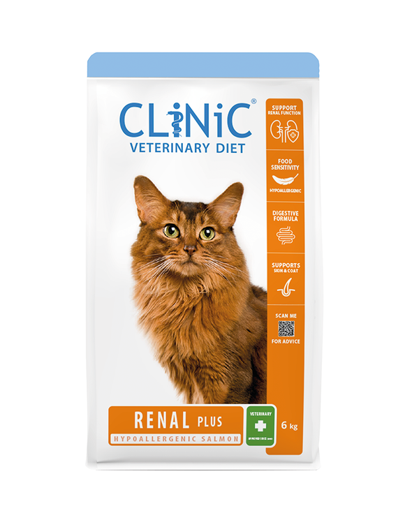 CLINIC CAT RENAL PLUS SALMON 6 KG