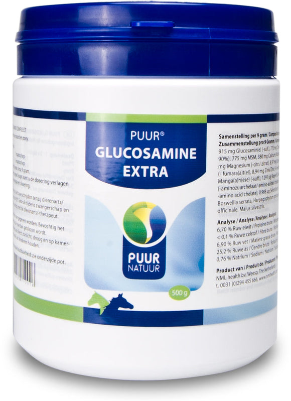 PUUR GLUCOSAMINE EXTRA P&P 500 GR