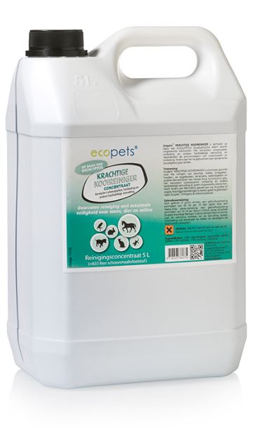 ECOPETS KRACHT KOOIREINIGER CONC 5 LTR