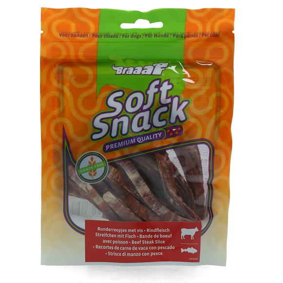 BRAAAF BEEF STEAK SLICE FISH 85 GR