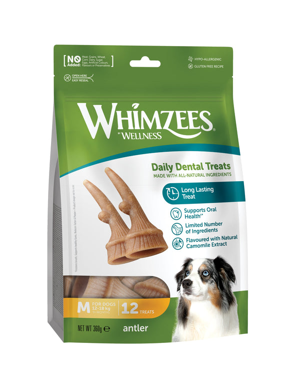 WHIMZEES VB OCCUPY ANTLER M 12 ST