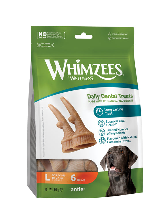 WHIMZEES VB OCCUPY ANTLER L 6 ST