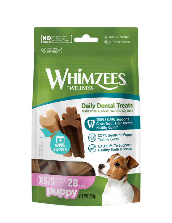 WHIMZEES PUPPY VALUE BAGS XS/S 28 ST