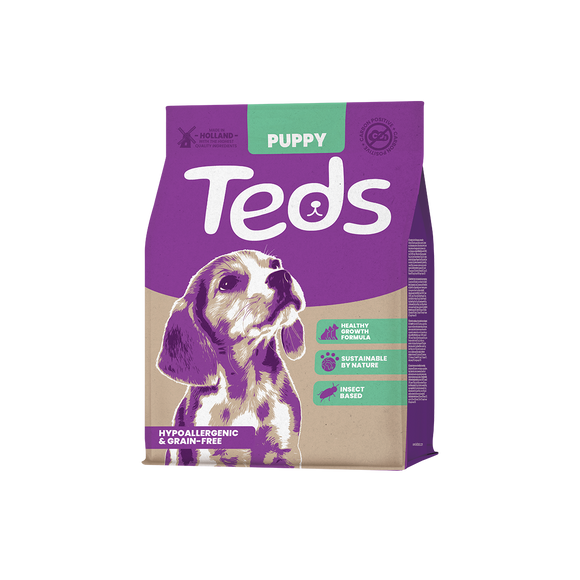 TEDS HOND BROK PUPPY INSECT 800 GR