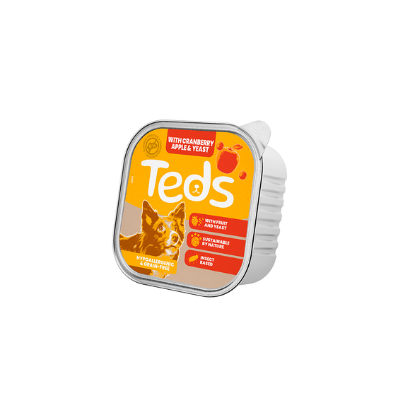 TEDS HOND ALU CRANBER&APPEL&GIST 150 GR