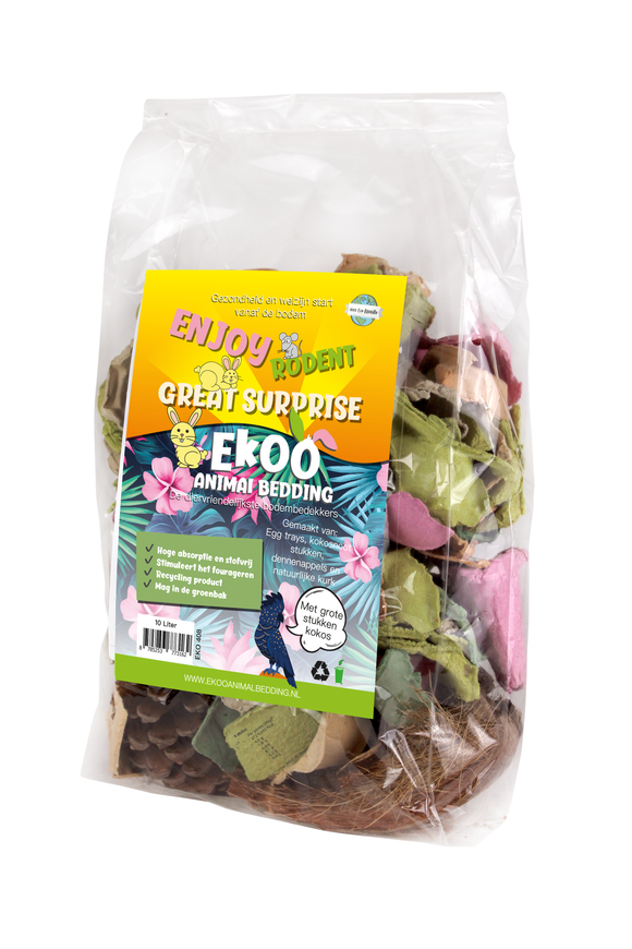 EKOO ENJOY RODENTS GRT SURPRISE 10 LTR