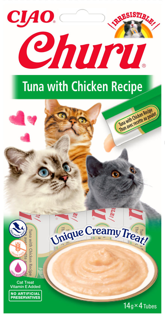 CIAO CHURU TUNA/CHICKEN 60 GR