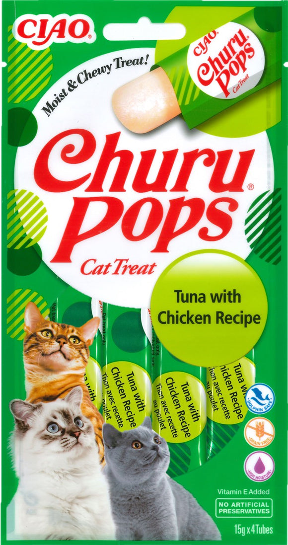 CIAO POPS TUNA/CHICKEN 60 GR